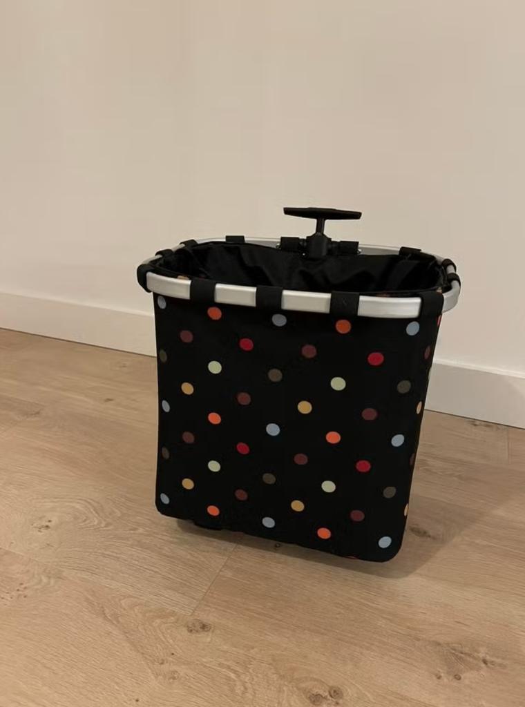 Reisenthel Carrycruiser boodschappentrolley zogoed als nieuw, Ophalen, Zo goed als nieuw, Zwart, 30 cm of meer