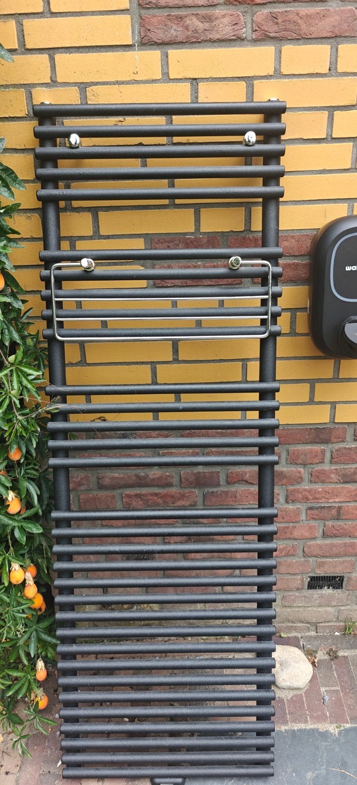 Zwarte handdoekradiator, Ophalen of Verzenden, Eenpersoons