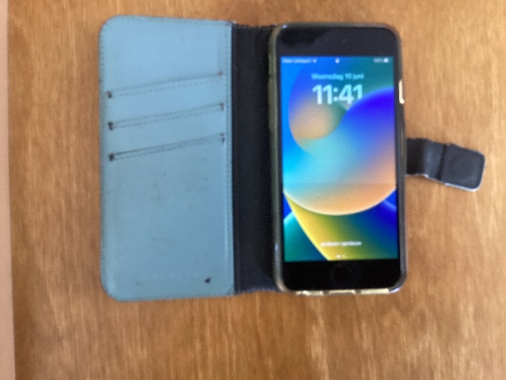 iPhone 8 64GB, iOS 16.7.16, Ophalen, Zwart, Zo goed als nieuw, 64 GB