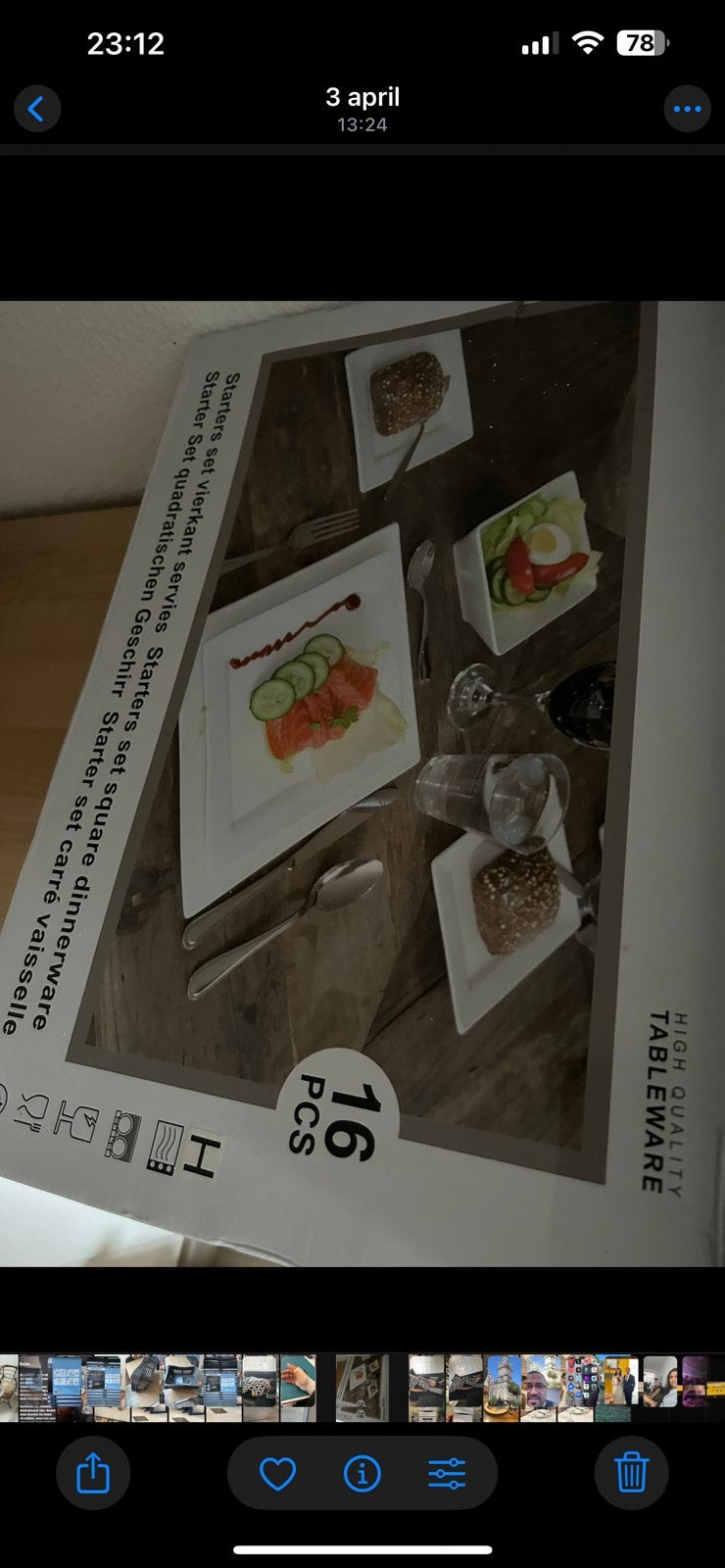 Borden setje, Ophalen of Verzenden, Zo goed als nieuw, Bord(en), Overige stijlen