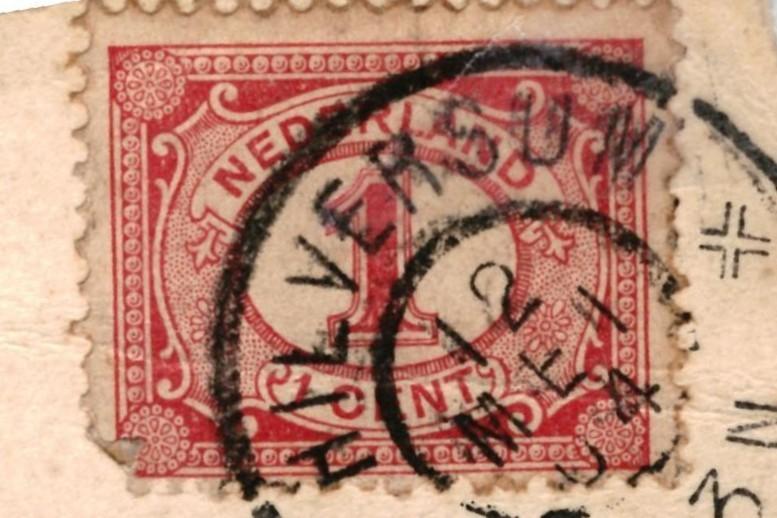 700838 s Gravenland ZH 1905 Trompenburgh Gelopen met zegel, Ophalen of Verzenden, Voor 1920, Gelopen, Zuid-Holland