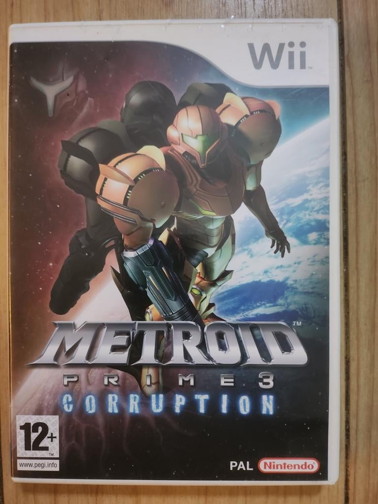 Metroid Prime 3 Corruption - Nintendo Wii, Spelcomputers en Games, Games | Nintendo Wii, Gebruikt, Shooter, 1 speler, Vanaf 12 jaar