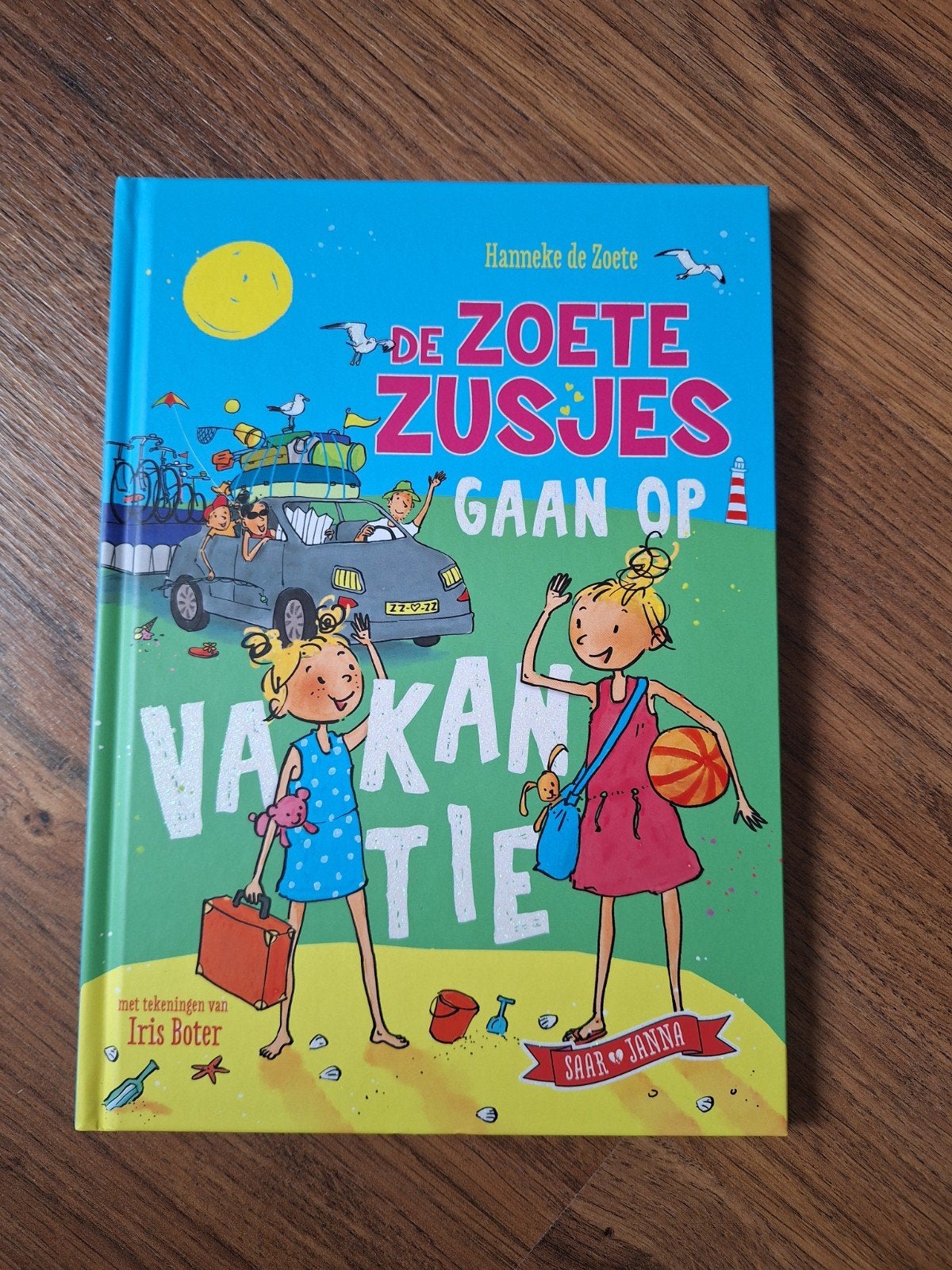 Boek de Zoete Zusjes gaan op vakantie, Ophalen, Zo goed als nieuw