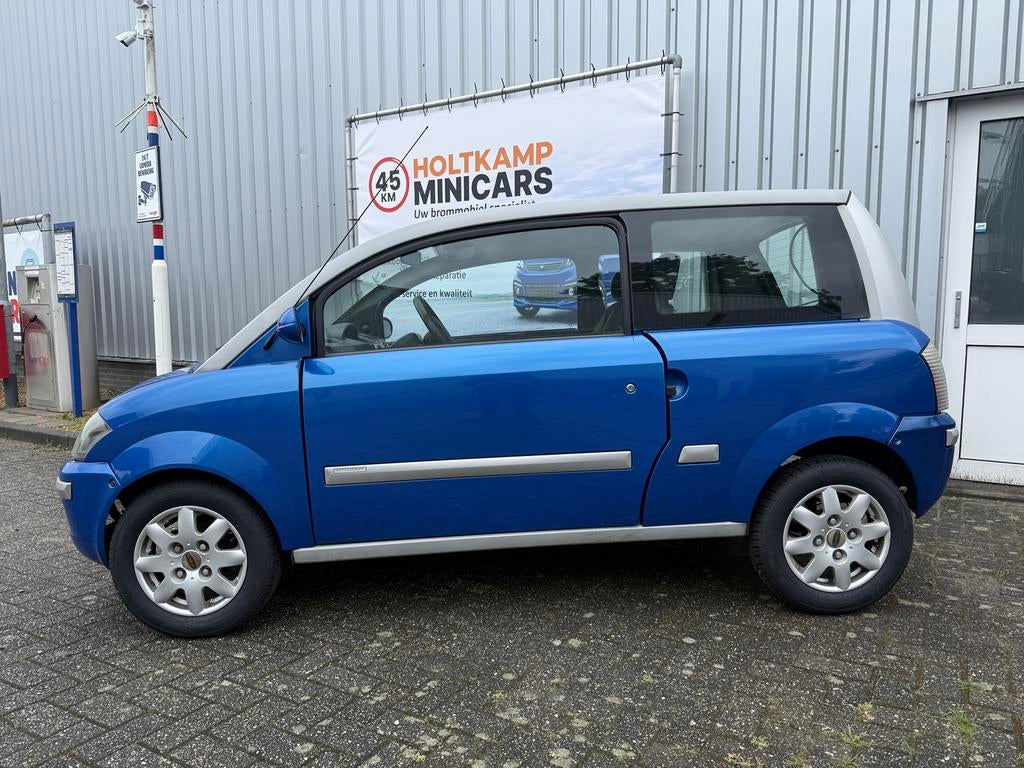 Microcar MC2 Brommobiel 45KM / BLAUW  / YANMAR / 2007, Diversen, Holtkampminicars@gmail.com, Gebruikt, De berken 2e, Holtkamp Minicars