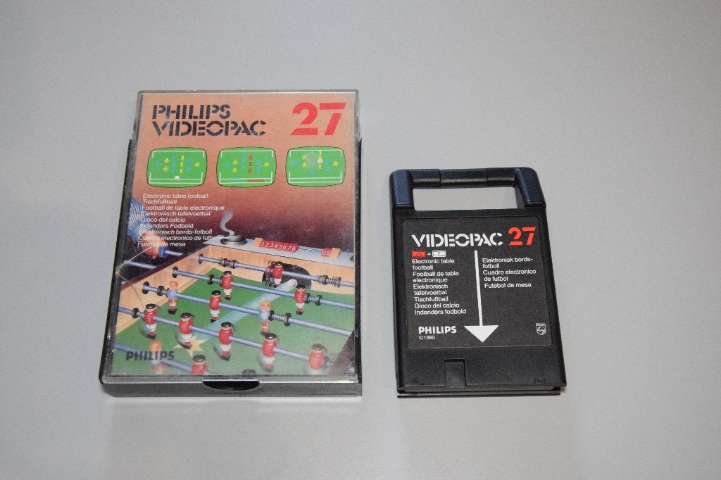 Philips Videopac : Electronic Table Football (27), Gebruikt, 2 spelers, Ophalen of Verzenden, Vanaf 3 jaar