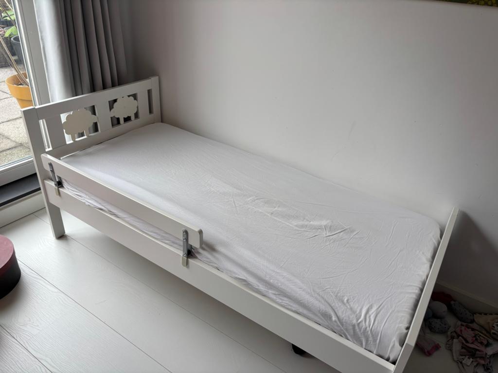 Kinderbed, Ophalen, Zo goed als nieuw, 180 cm of meer, 70 tot 85 cm