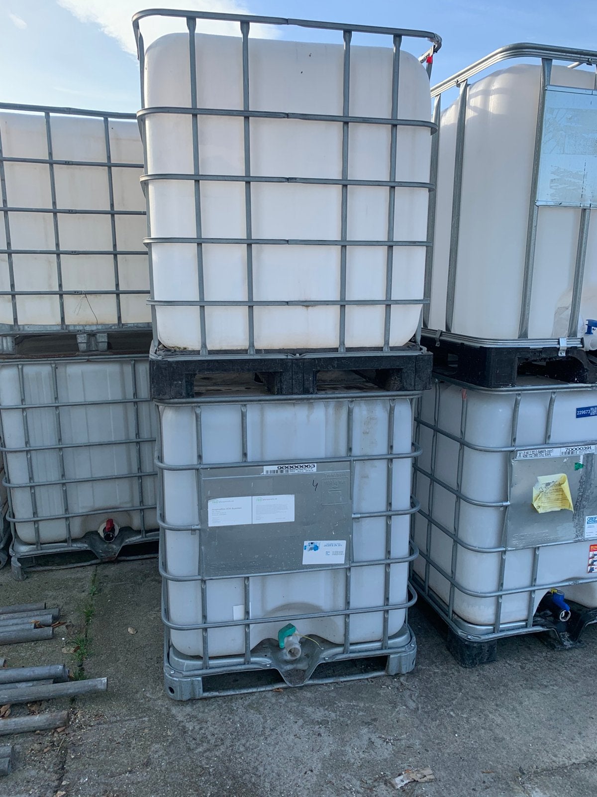Ibc.  Watertank, Tuin en Terras, 150 liter of meer, Ophalen, Zo goed als nieuw