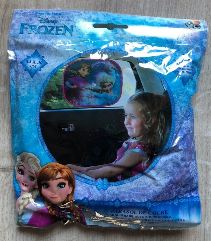 Disney Frozen Autozonneschermen 2 stuks, Ophalen of Verzenden, Nieuw