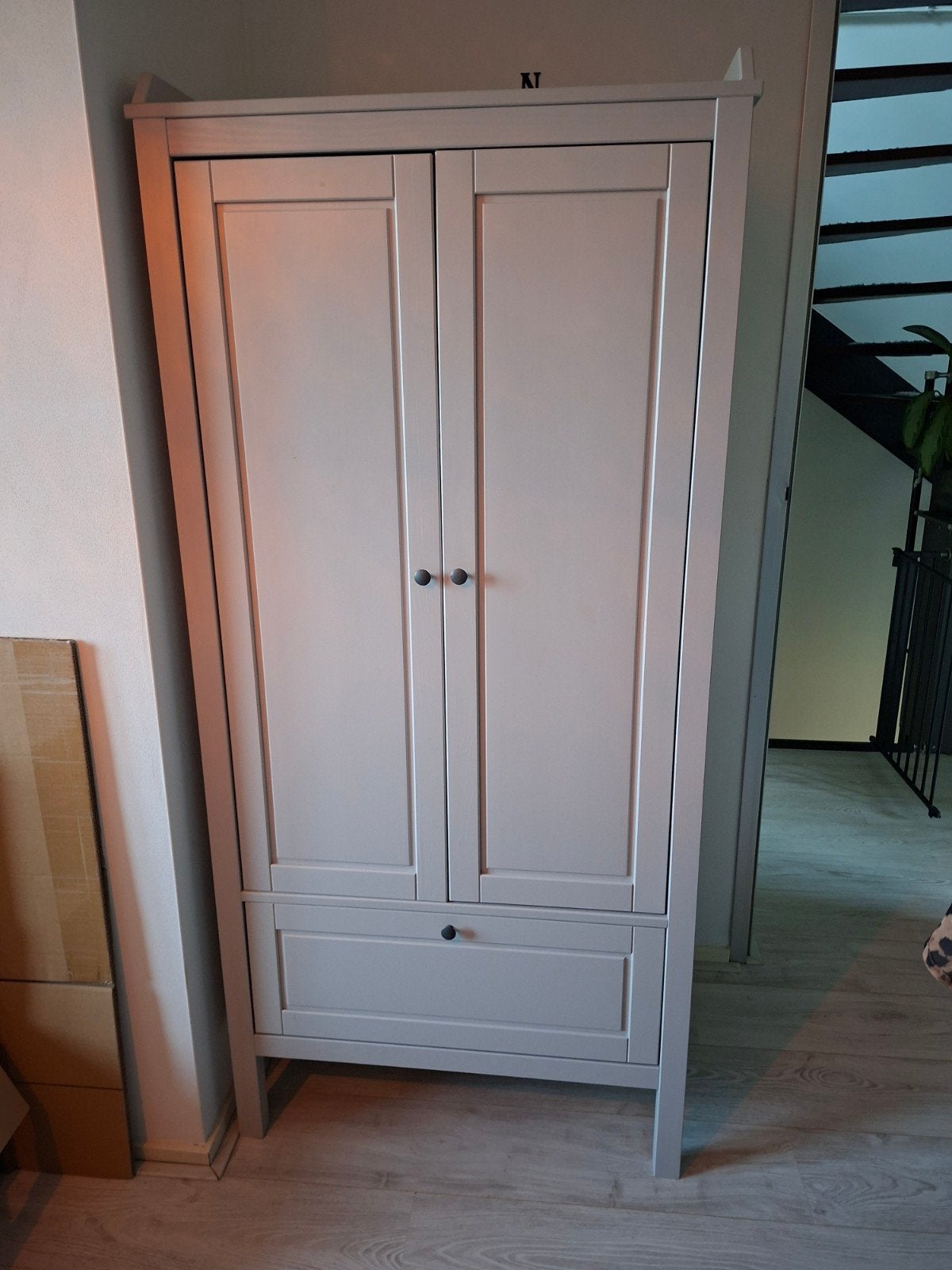 IKEA Sundvik kledingkast - Grijs, Ophalen, Gebruikt, 50 tot 100 cm, Met lade(s)