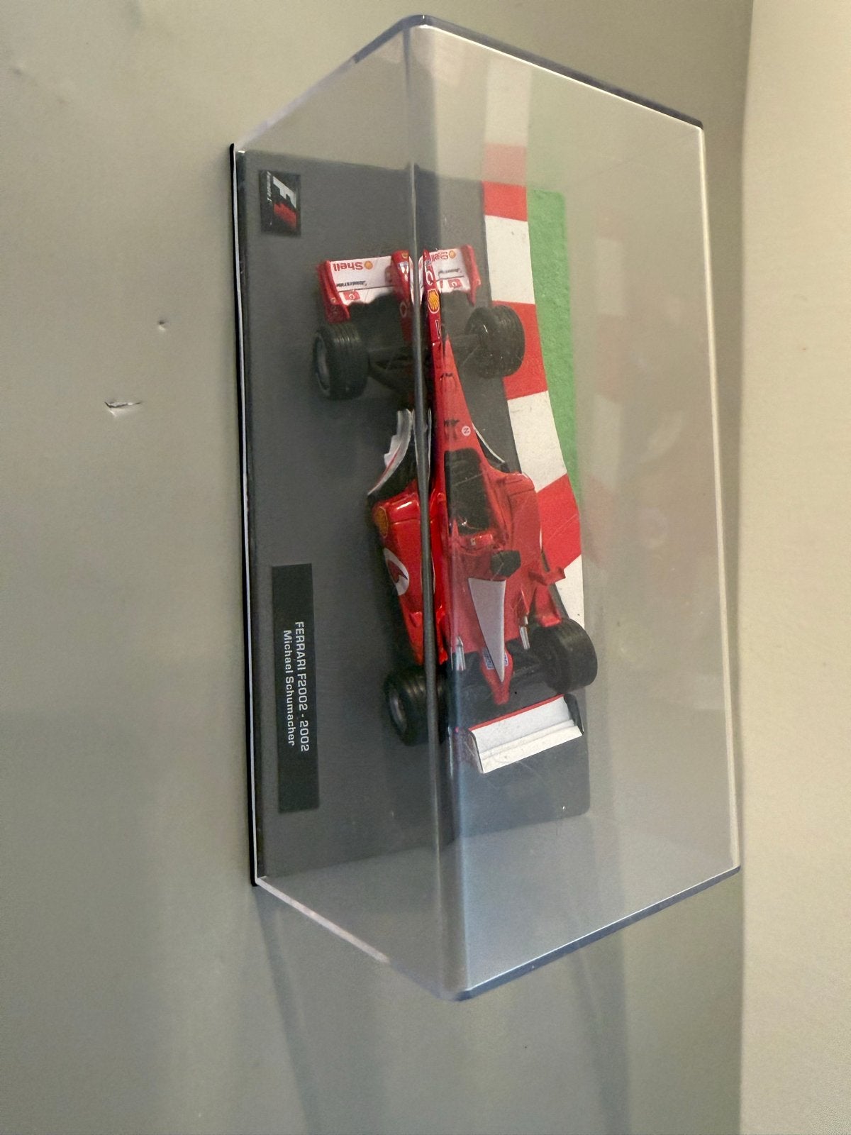 Schaalmodel Ferrari F2002 Michael Schumacher F1, Ophalen of Verzenden, Zo goed als nieuw, Auto, Overige merken