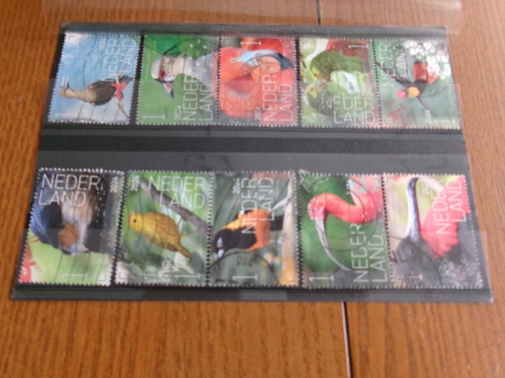 2024 - beleef de natuur vogels bonaire )48e), Verzenden, Gestempeld