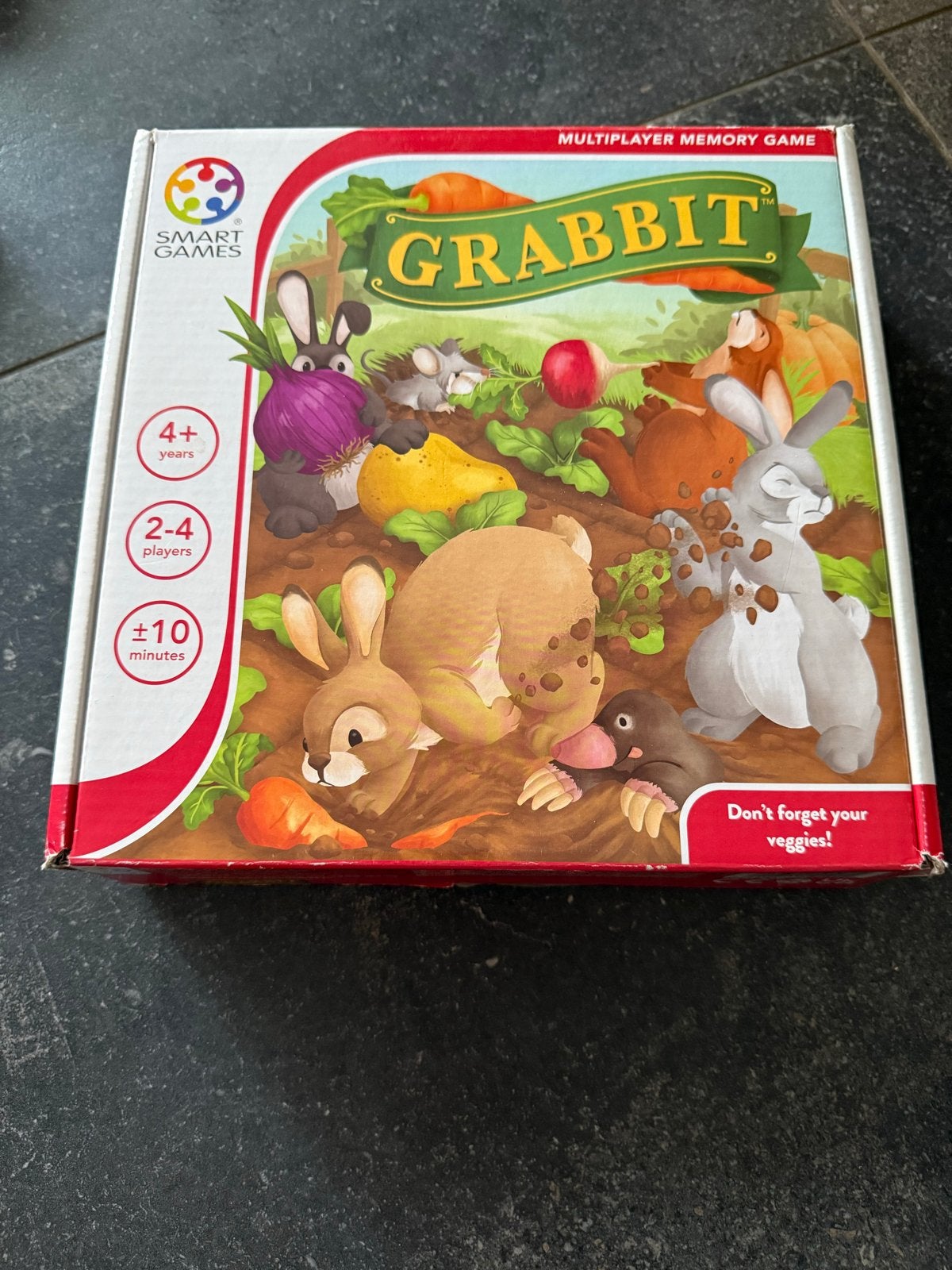 Grabbit Multiplayer Memory Game - Smart Games, Drie of vier spelers, Ophalen of Verzenden, Zo goed als nieuw