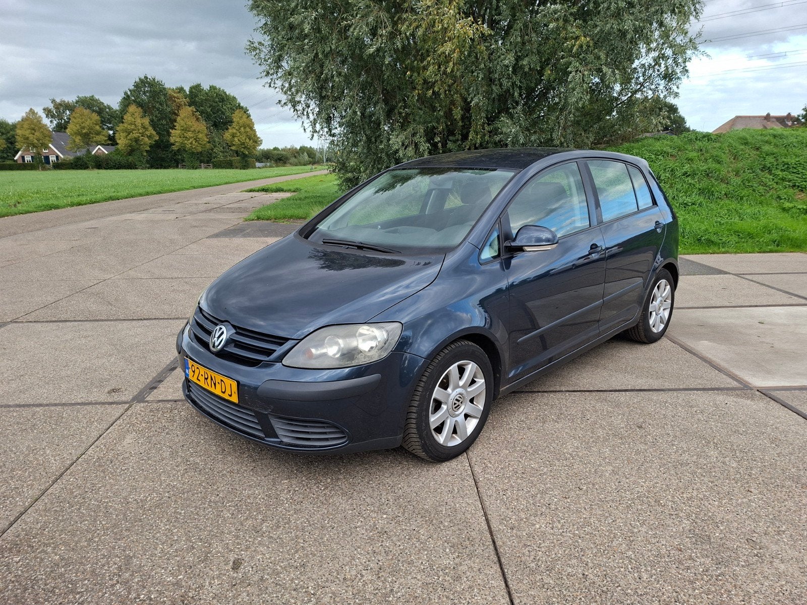 Volkswagen Golf Plus 1.6 FSI 85KW 2005 Blauw, Auto's, Stof, 4 cilinders, Blauw, 115 pk