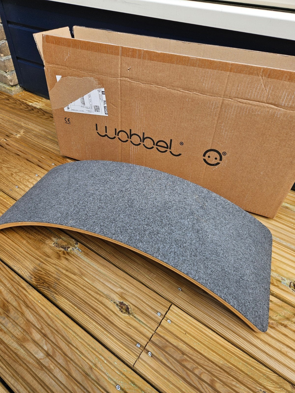Wobbel Starter - Balansbord voor Kinderen, Kinderen en Baby's, Ophalen of Verzenden, Zo goed als nieuw, Bouwen