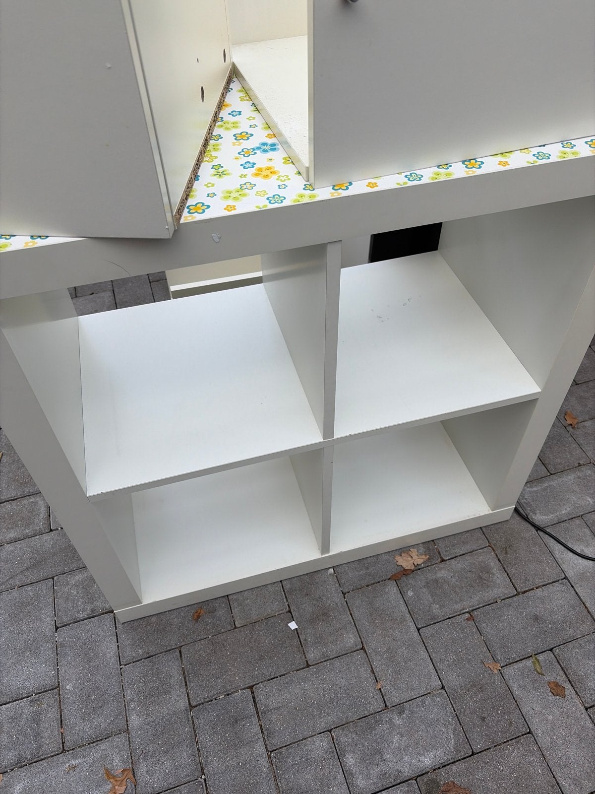 IKEA Expedit 4-vaks kast - Wit, Ophalen, Gebruikt
