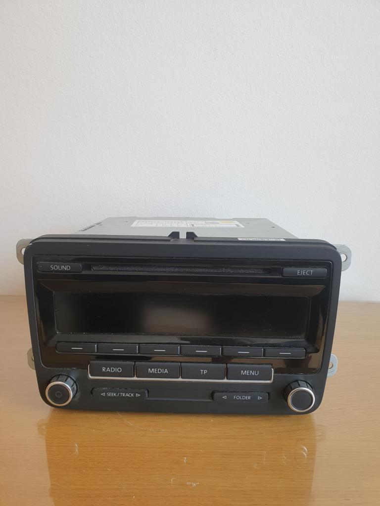 Volkswagen Radio CD Speler - Origineel VW 5M0 035 186 J, Ophalen of Verzenden, Gebruikt