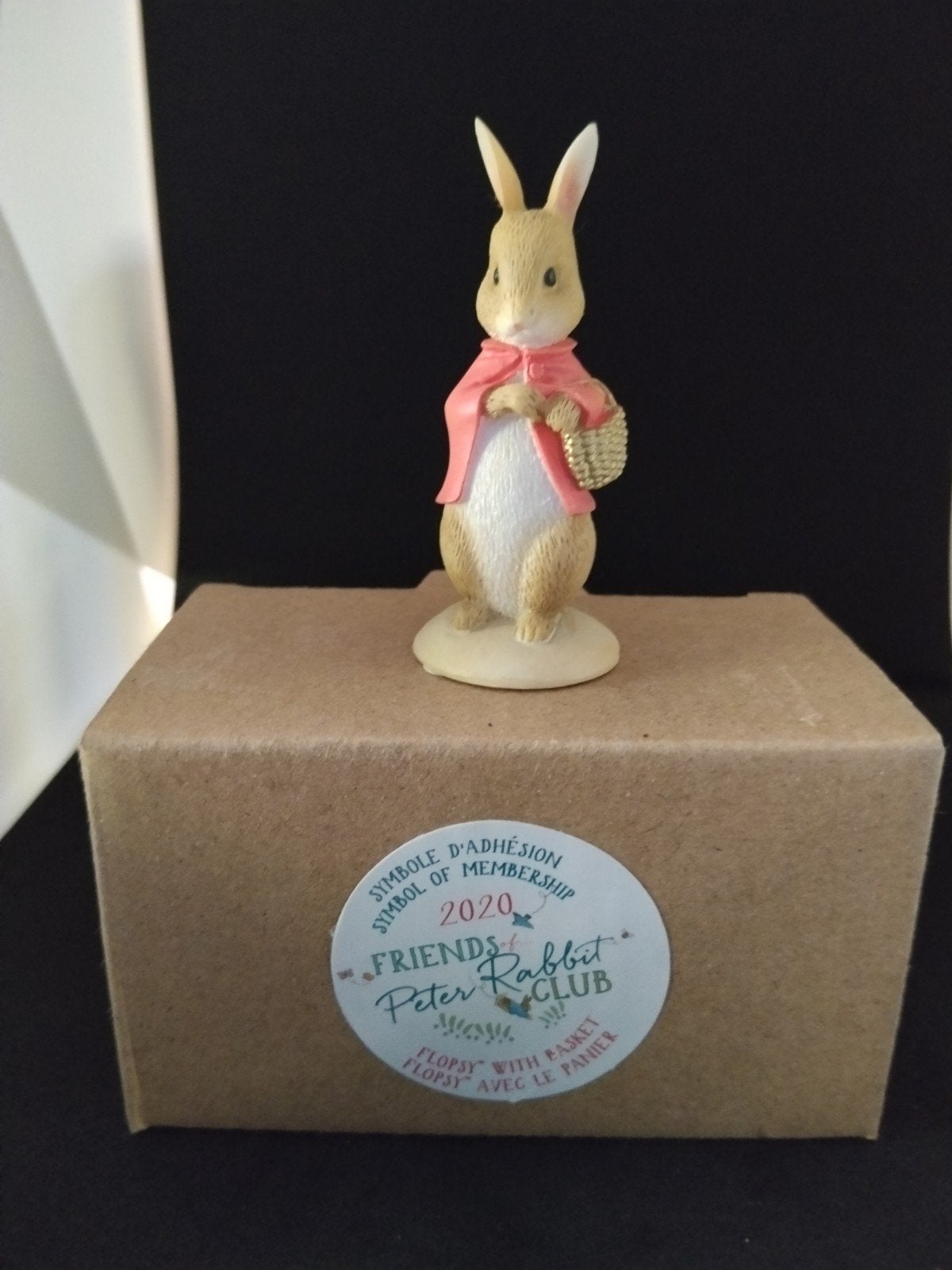 Peter Rabbit Club Flopsy met Mandje Figuur 2020, Ophalen of Verzenden, Zo goed als nieuw