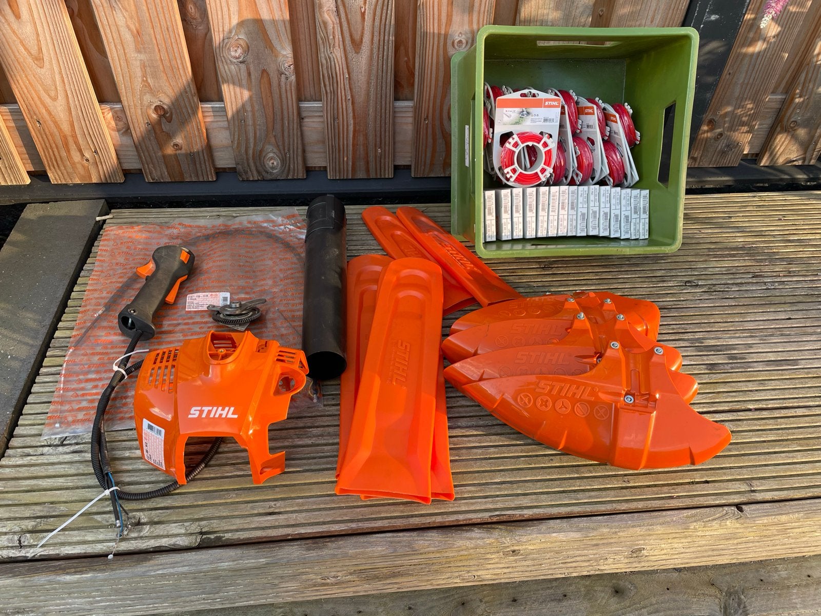 Stihl onderdelen: kettingen, kappen, draad en meer