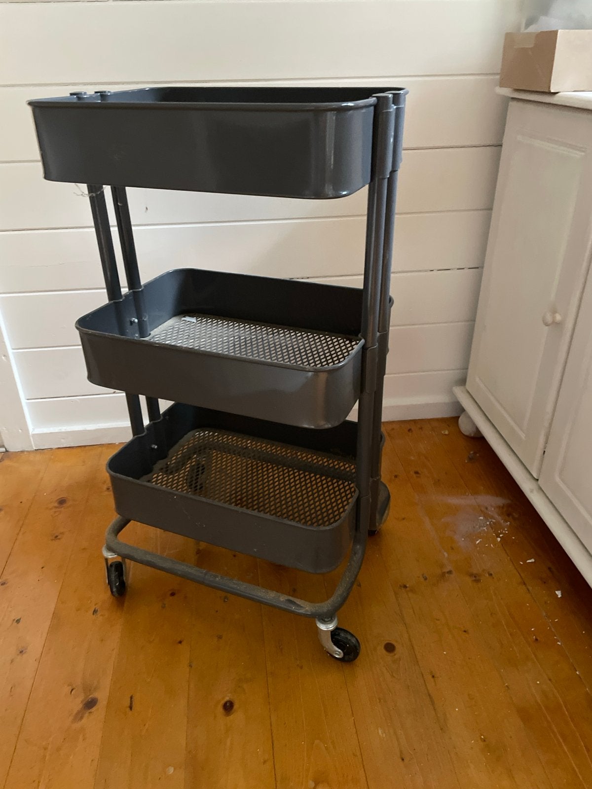 Ikea Raskog roltafel - Donkergrijs, Huis en Inrichting, Ophalen, Gebruikt