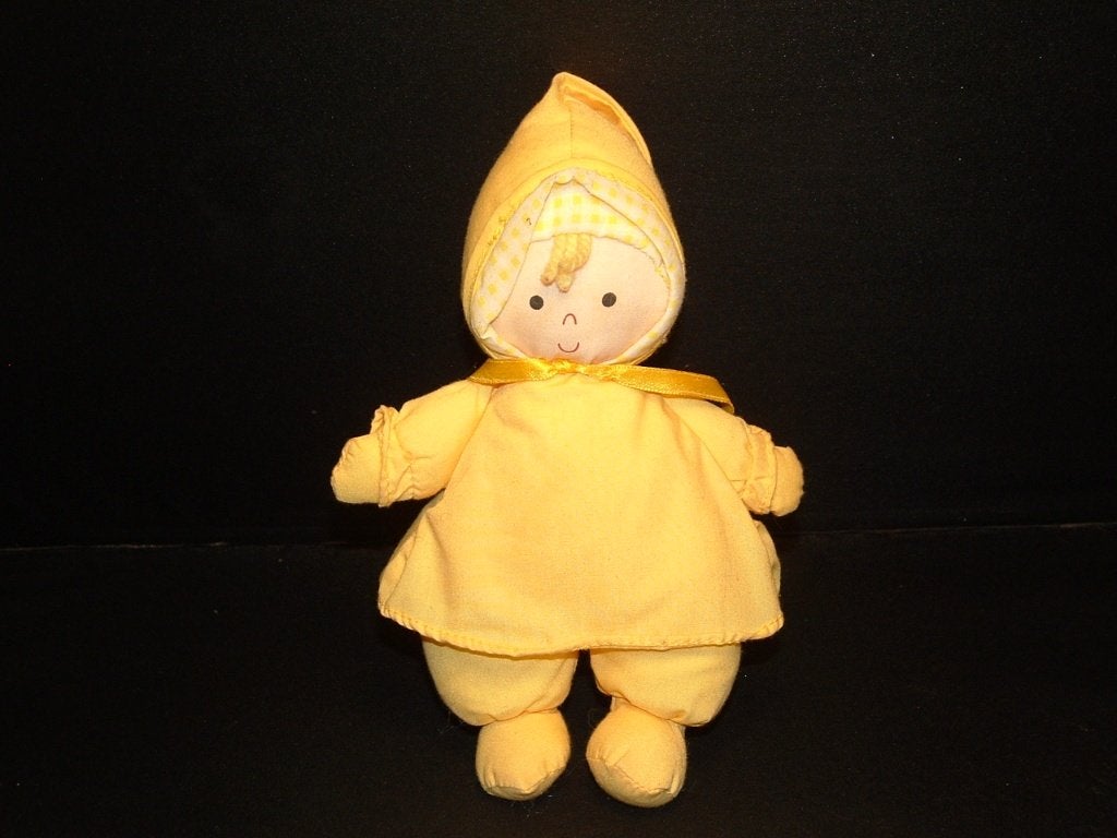 DIFRAX POPJE MEISJE GLADDE STOF HUIDSKLEUR MET GELE, Verzenden, Nieuw, Overige typen