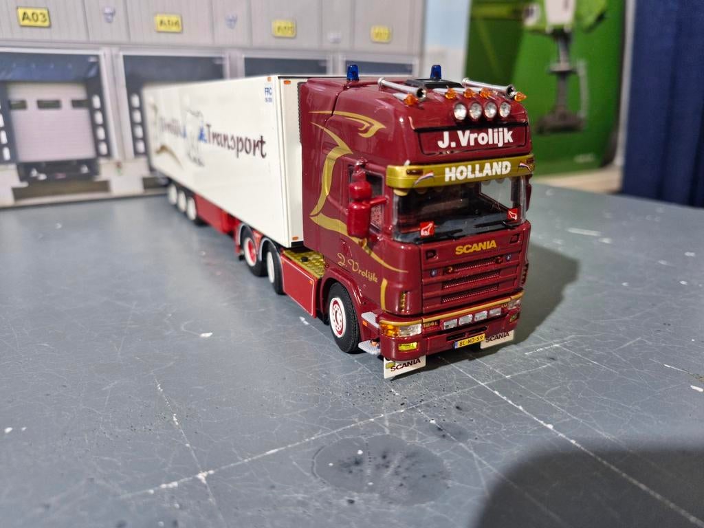 Scania met koeltrailer wsi van j.vrolijk