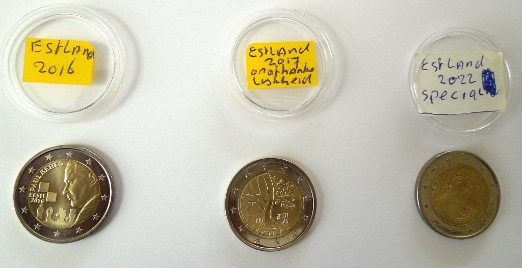 2 euro munten ESTLAND, Postzegels en Munten, Munten | Europa | Euromunten, Ophalen, Estland, 2 euro, Losse munt
