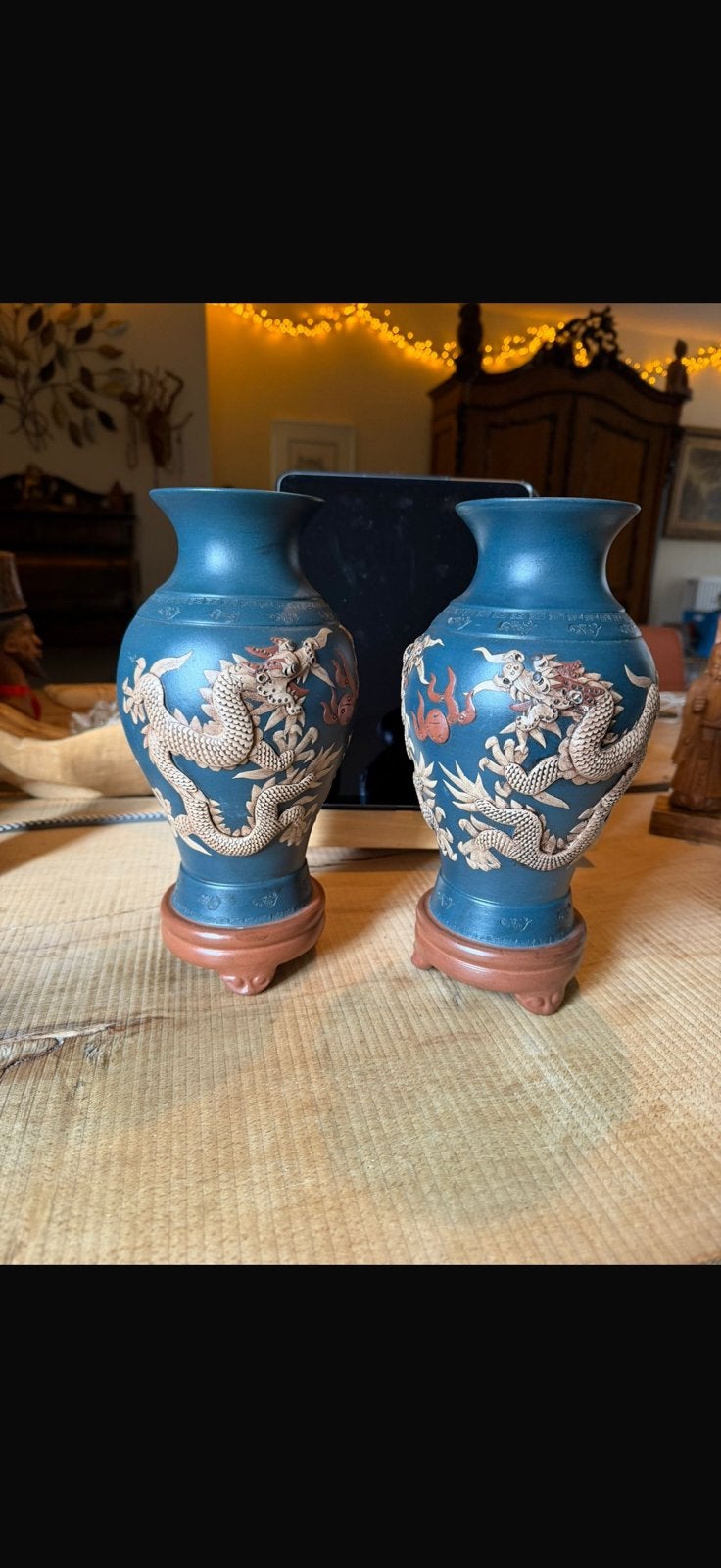 Vintage Yixing Zisha aardewerk vazen, Ophalen of Verzenden