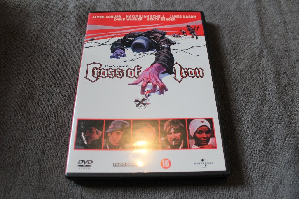 DVD Cross of Iron, Vanaf 16 jaar, Nederlands, Actiethriller, Ophalen of Verzenden