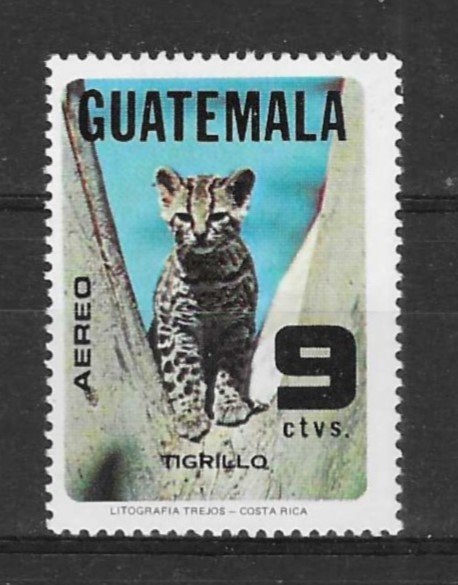 Guatemala Michel 1128 ongebruikt, Ophalen of Verzenden, Midden-Amerika