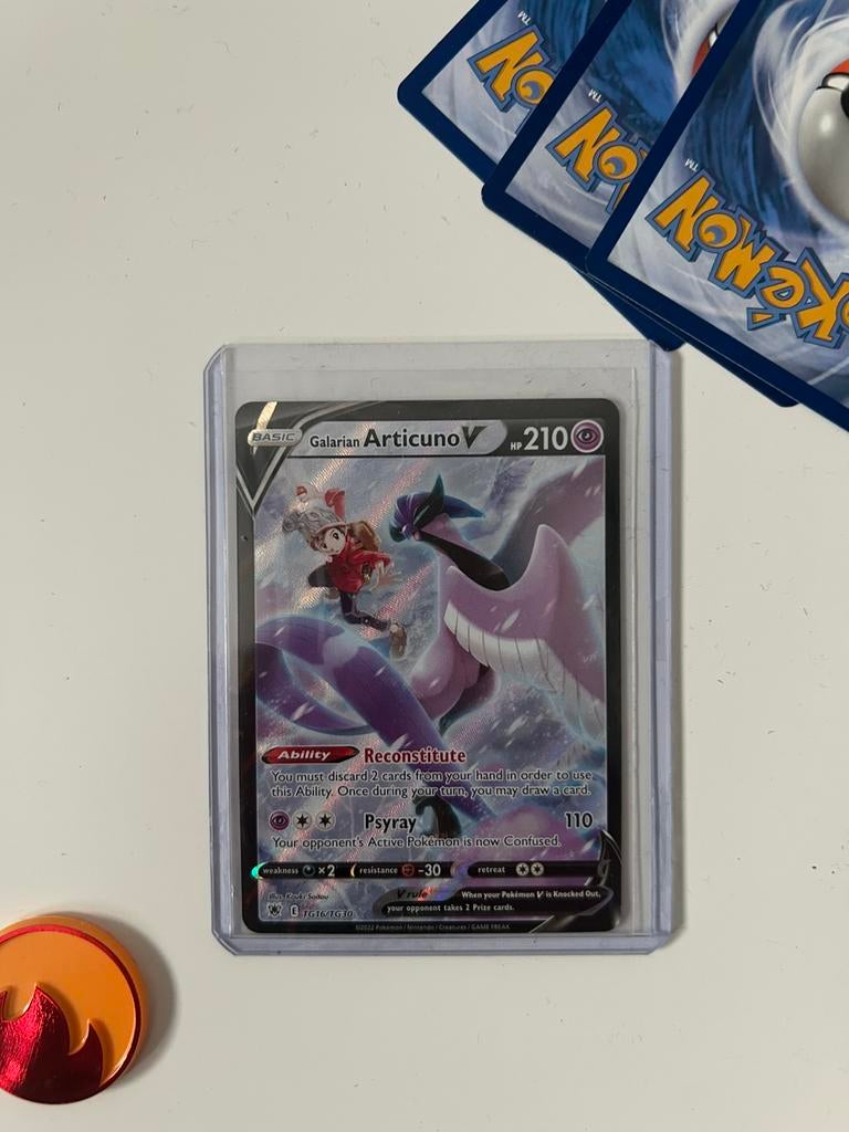 Galarian Articuno TG16/TG30 Astral Radiance - Pokémon Kaart, Ophalen of Verzenden, Zo goed als nieuw