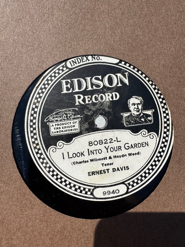 19 Edison DD-platen Diamond Disc, Ophalen of Verzenden