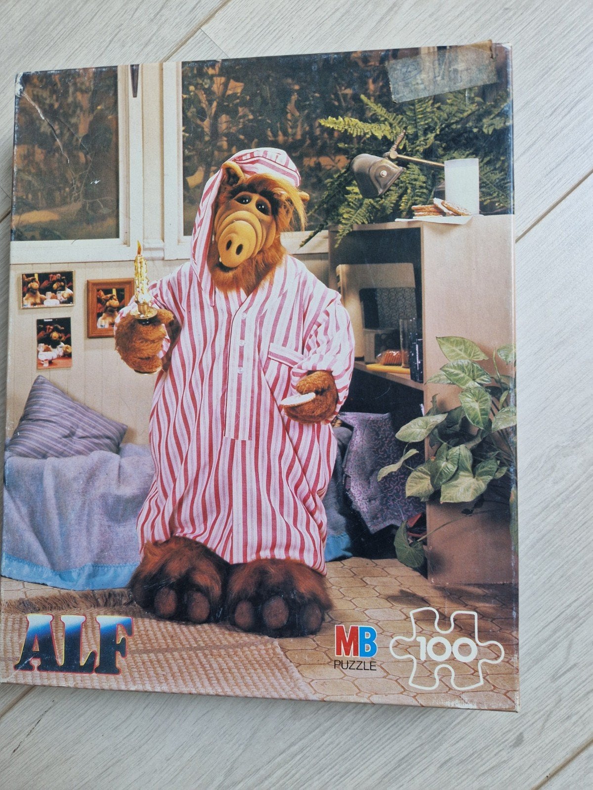 1986 alf mb puzzle puzzel alien life form melmac, Ophalen of Verzenden