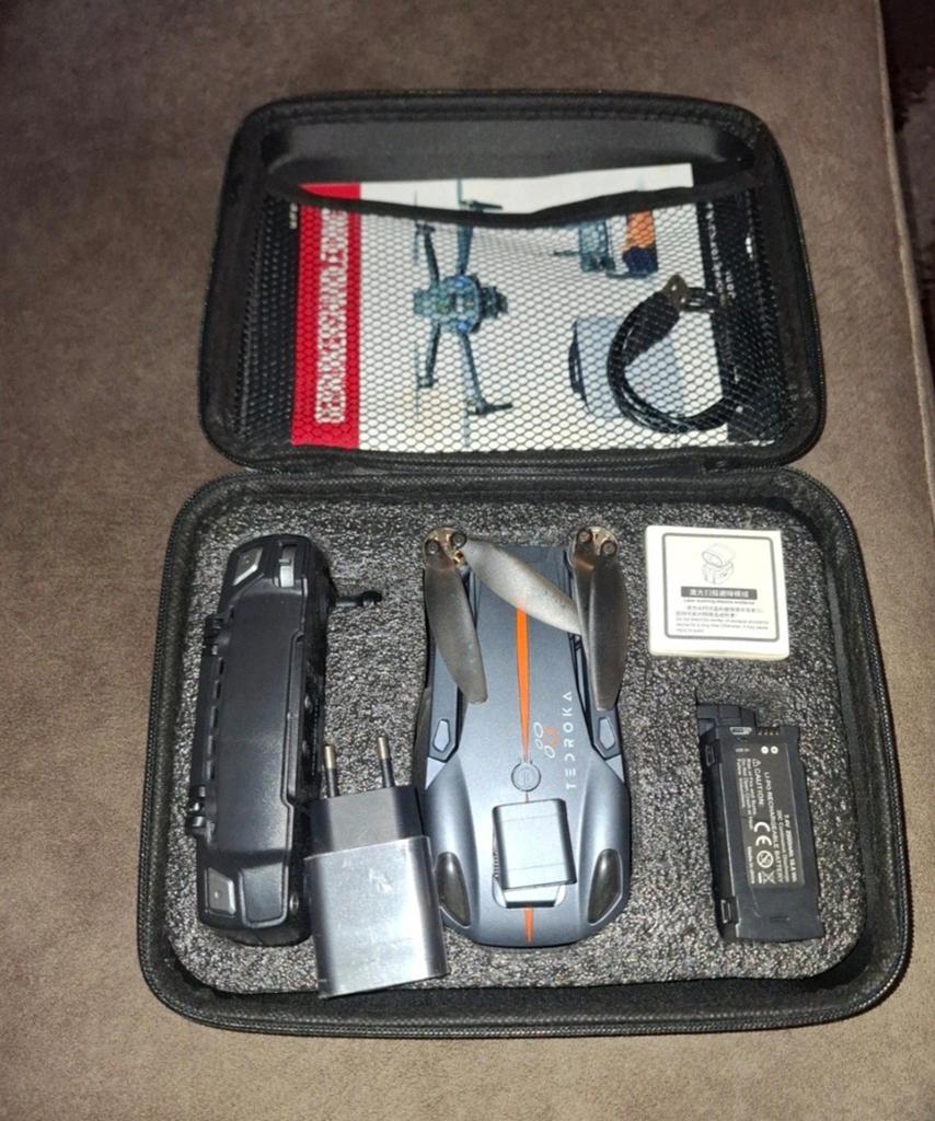 Tedroka K911 GPS Drone met 4K Camera en Extra Accu's, Audio, Tv en Foto, Drones, Gebruikt, Cameradrone, Topkwaliteit, Overige merken
