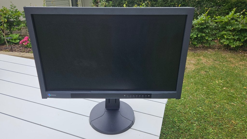 2x EIZO ColorEdge CG277 27 inch professionele monitoren, Gebruikt, IPS, Kantelbaar, Eizo