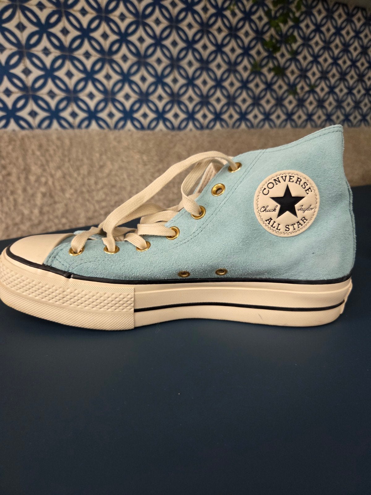Converse Allstars Gympen, nieuw, mt 40, Kleding | Dames, Schoenen, Ophalen of Verzenden, Nieuw, Blauw, Sneakers of Gympen