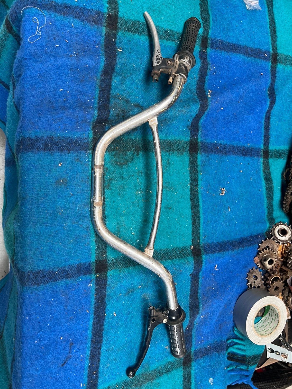 Zundapp Stuur met hendels, Fietsen en Brommers, Brommeronderdelen | Zundapp, Ophalen of Verzenden, Gebruikt
