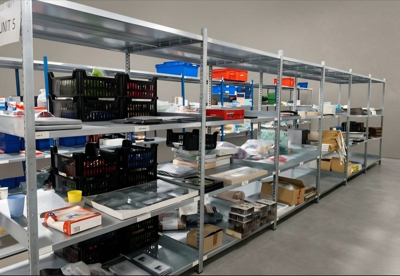 Metalen magazijnstelling GS3, Ophalen, Gebruikt