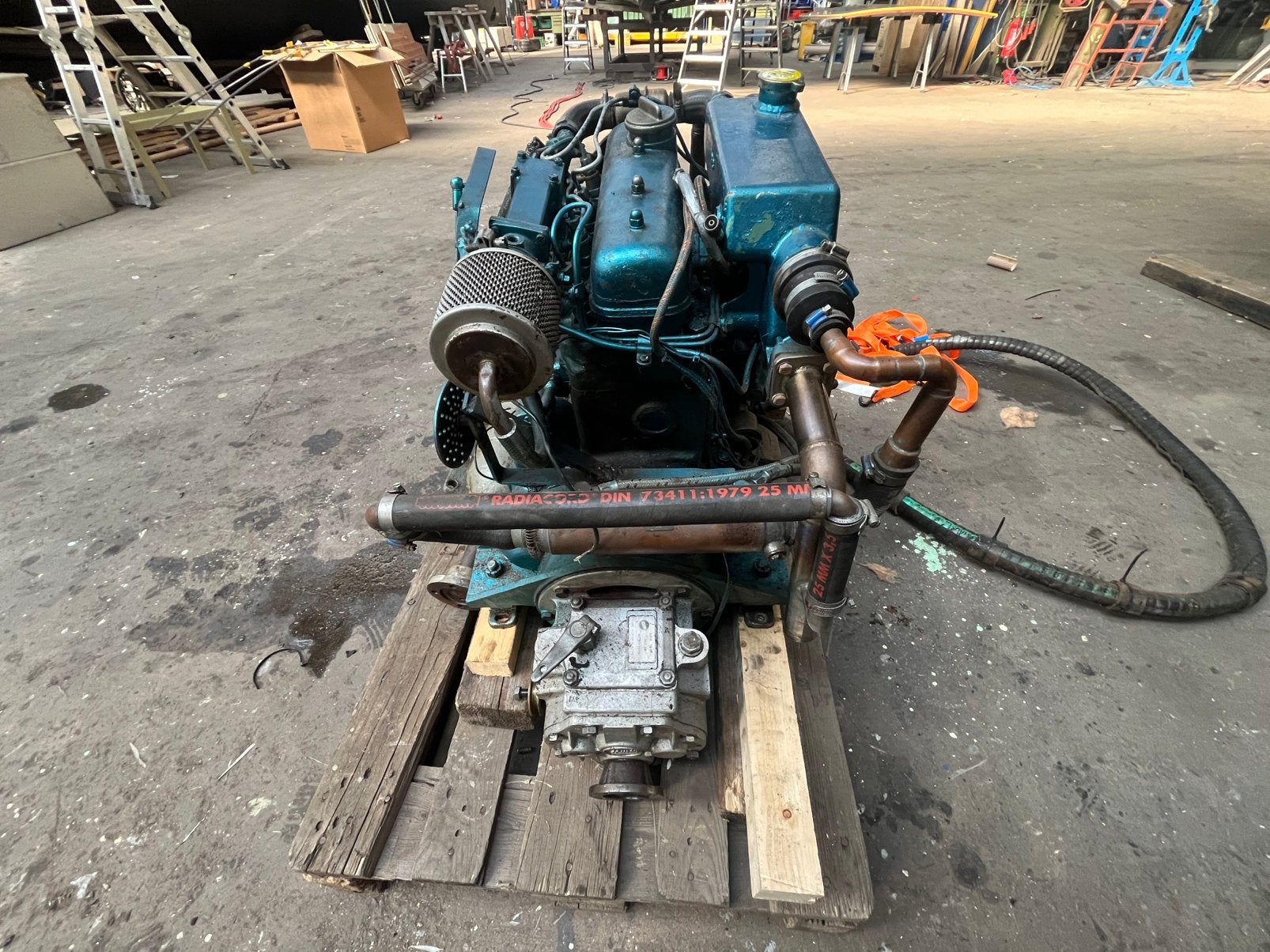 Mercedes OM 636, Ophalen, Gebruikt, Binnenboordmotor, Diesel