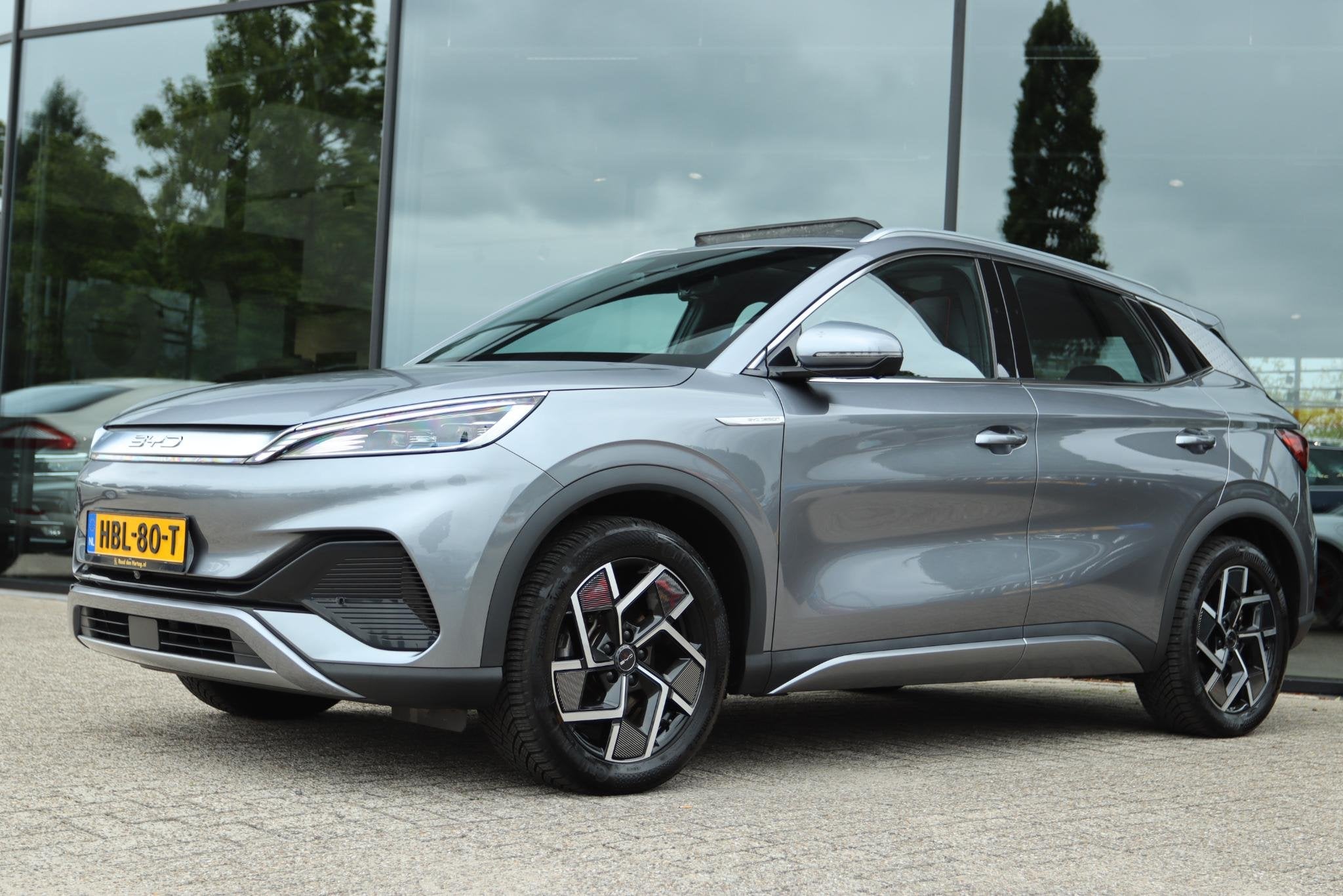 BYD ATTO 3 DESIGN 60 KWH SOH 94% | PANO | 360 CAMERA | LED |, Auto's, BYD, Bedrijf, Te koop, ATTO 3, 360° camera, ABS, Adaptive Cruise Control