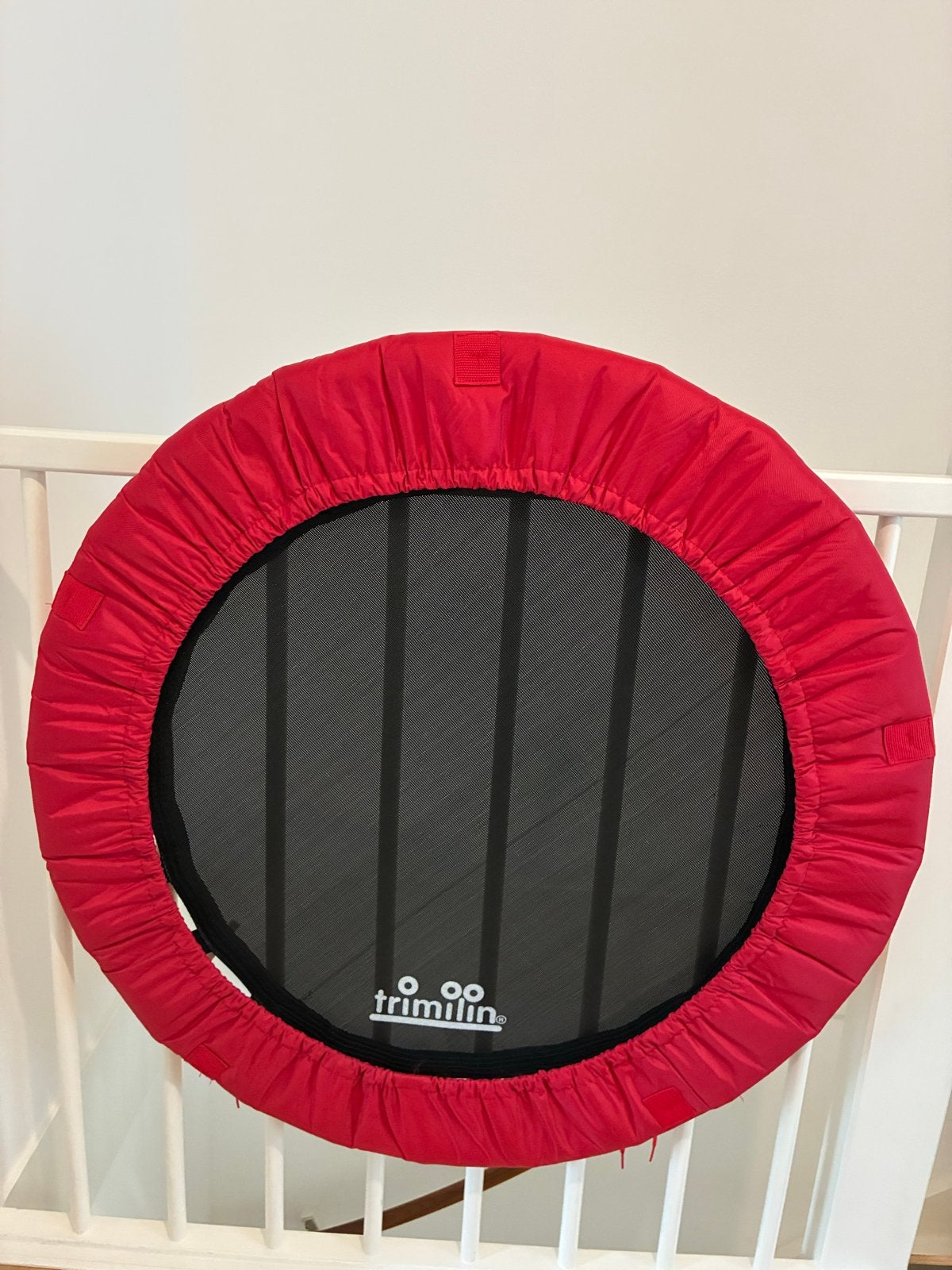Trimilin mini trampoline - rood, Ophalen, Gebruikt