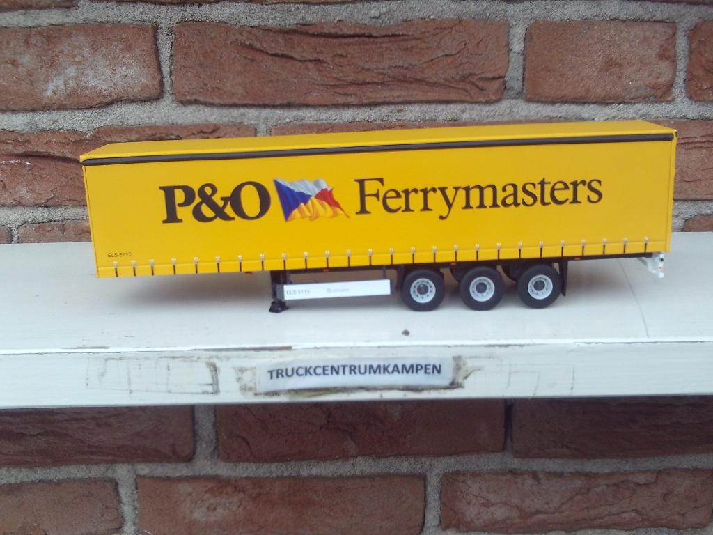 WSI  Curtain  Side  Trailer  van  P.  &  O.  Ferrymaster., Ophalen of Verzenden, Nieuw, Bus of Vrachtwagen, Wsi