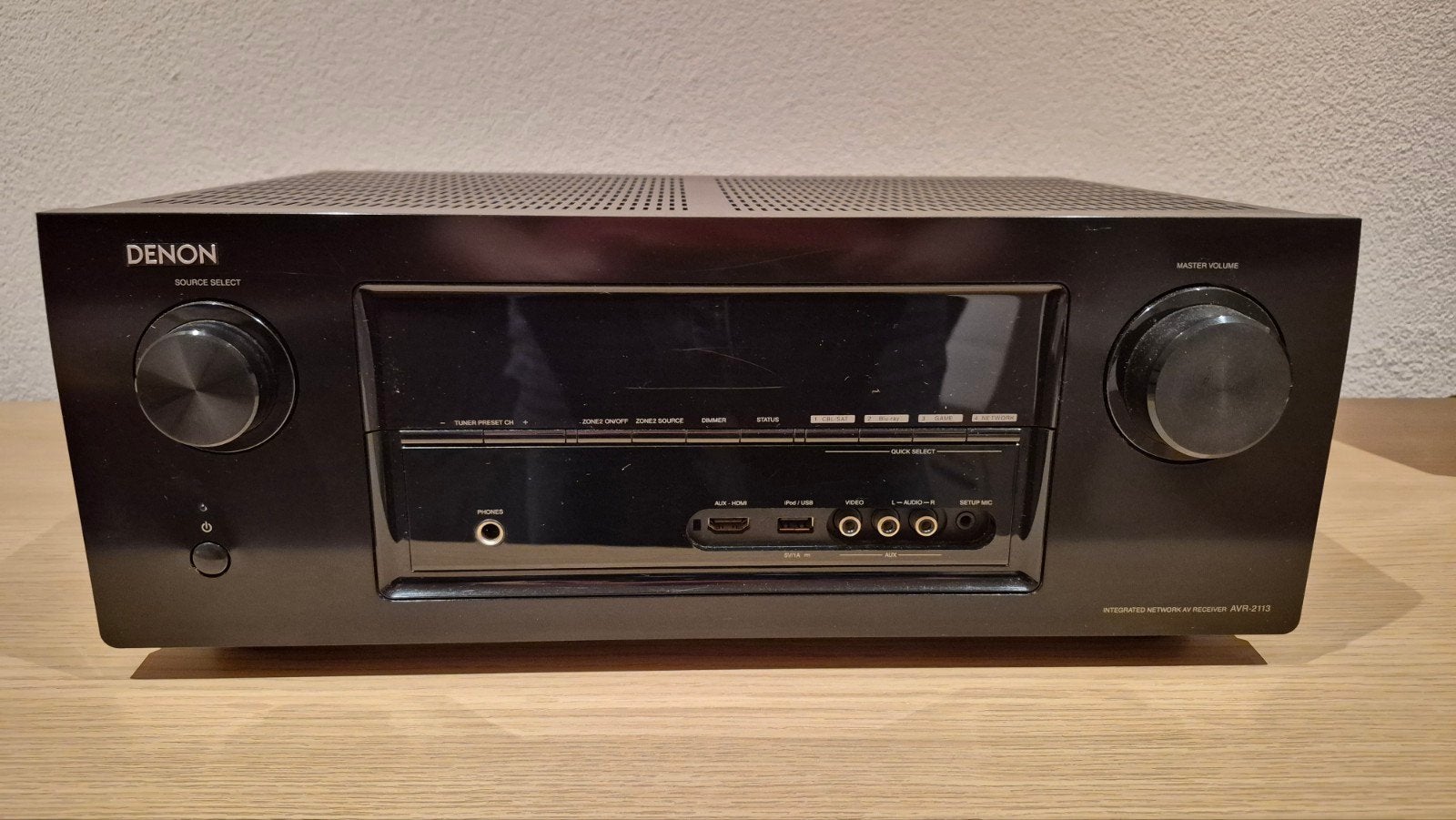Denon AVR-2113 AV-receiver, Ophalen, Denon, Zo goed als nieuw, 60 tot 120 watt