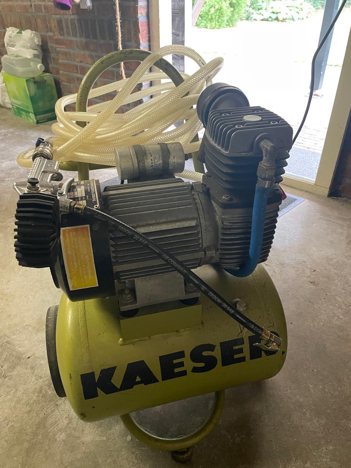 Kaeser compressor, Ophalen, Gebruikt, 6 tot 10 bar, Minder dan 200 liter/min