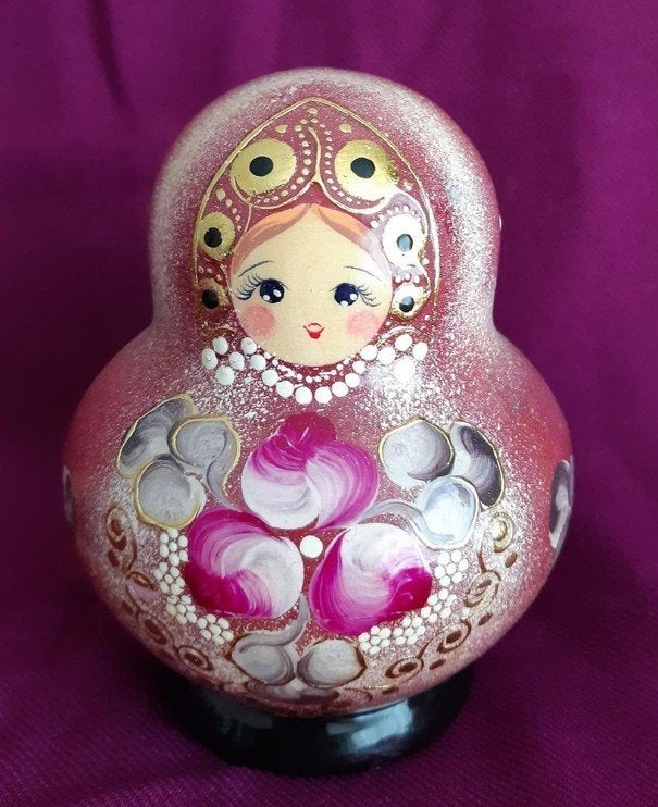 Set van 10 Russische Matroesjka poppen, handgeschilderd, Verzamelen, Ophalen of Verzenden, Zo goed als nieuw