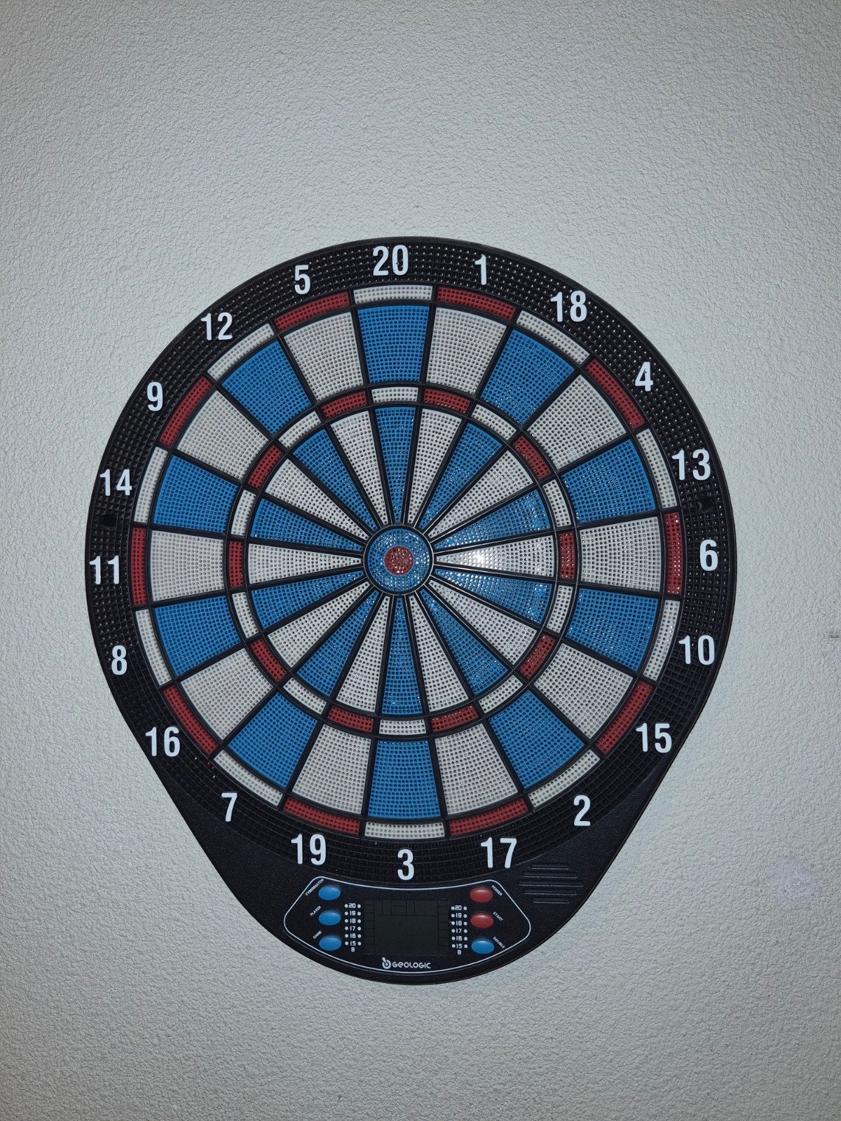 Elektronisch dartbord, merk Geologic, Ophalen of Verzenden, Gebruikt, Dartbord, Elektronisch