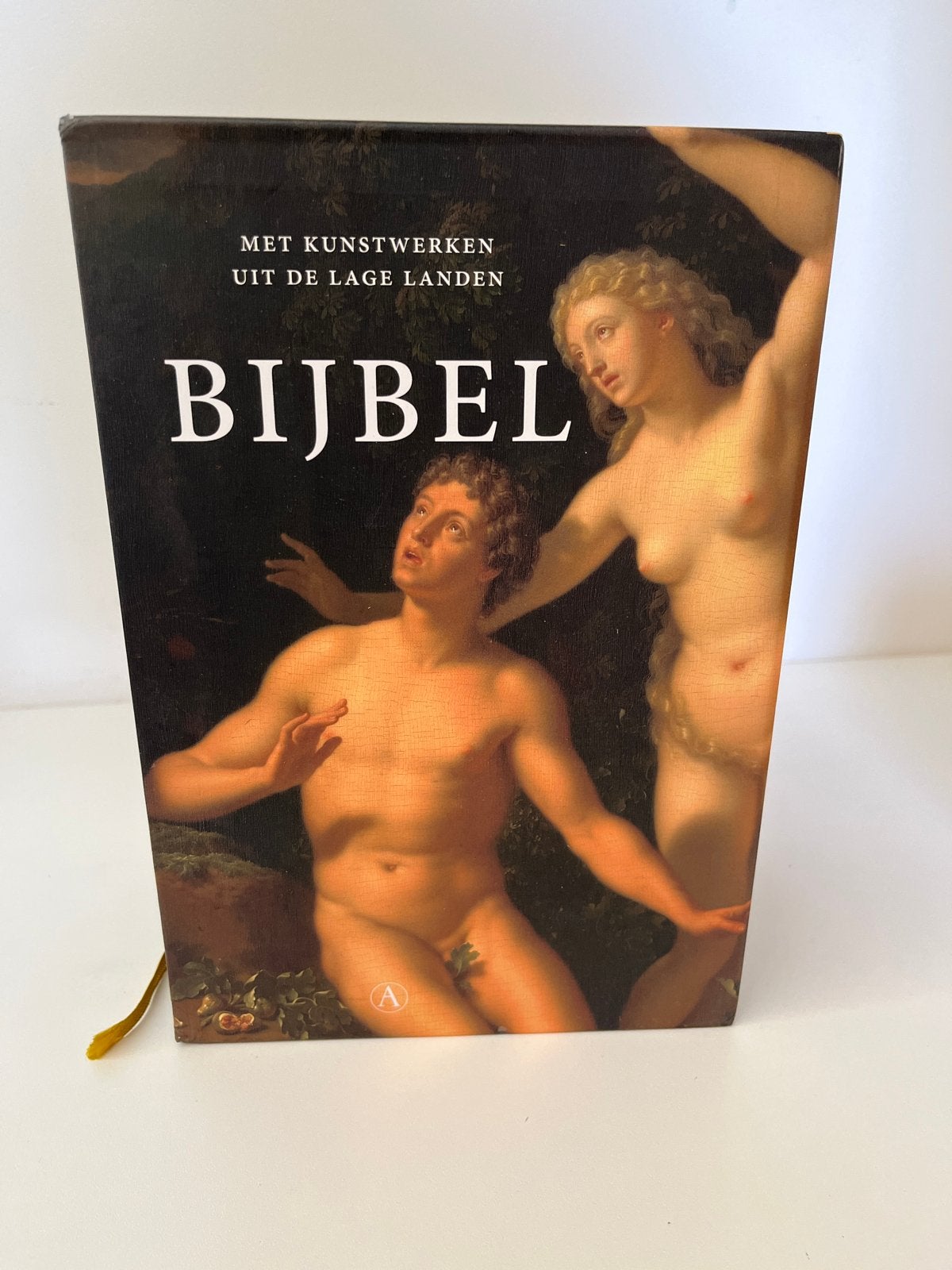 Bijbel met kunstwerken uit de Lage Landen (3 delen), Ophalen of Verzenden, Zo goed als nieuw, Christendom | Katholiek