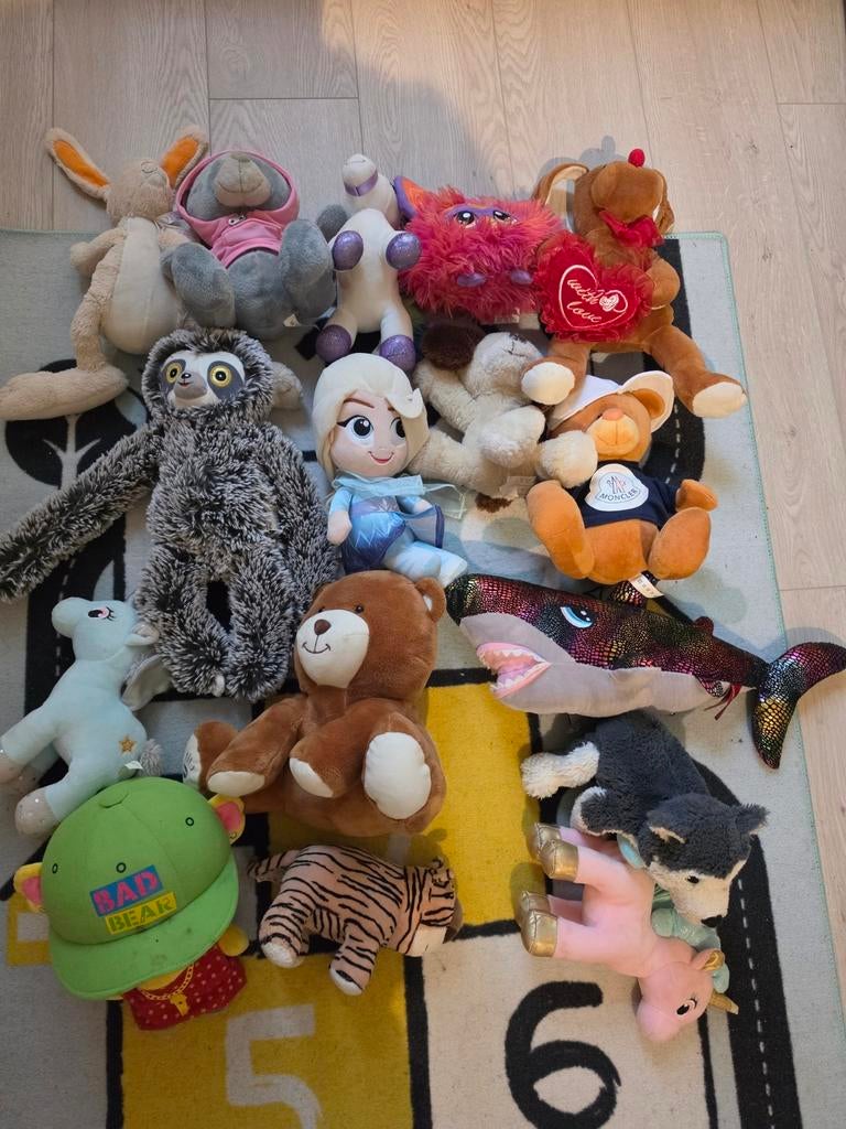 Grote collectie knuffels: van Disney tot dieren, Ophalen, Gebruikt, Overige merken, Disney