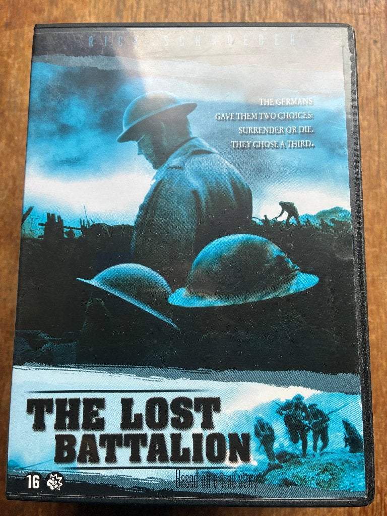 The lost Battalion DVD (Oorlog , drama), Engels, Vanaf 16 jaar, Nederlands, Ophalen of Verzenden