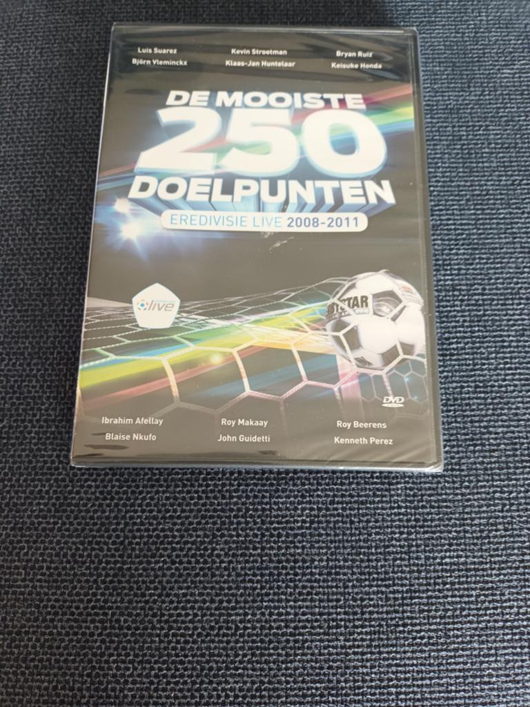 DE MOOISTE 250 DOELPUNTEN . EREDIVISIE LIVE 2008-2011, Ophalen of Verzenden, Nieuw in verpakking
