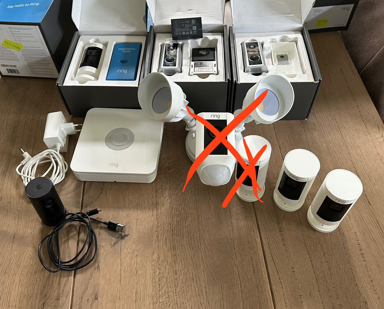 Ring alarmsysteem, Ophalen, Compleet systeem, Draadloos, Beweging